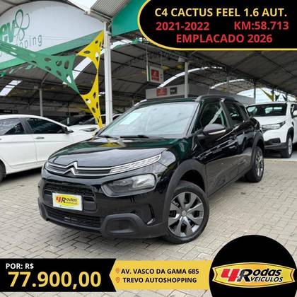 CITROËN C4 CACTUS 1.6 VTI 120 FLEX LIVE EAT6 CITROËN C4 CACTUS 1.6 VTI 120 FLEX LIVE EAT6